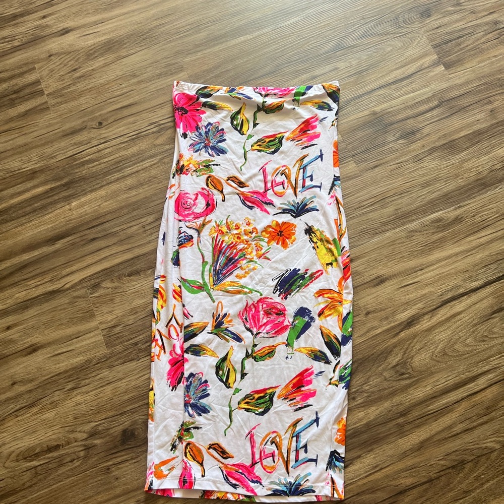 Love Colorful Abstract Design Top